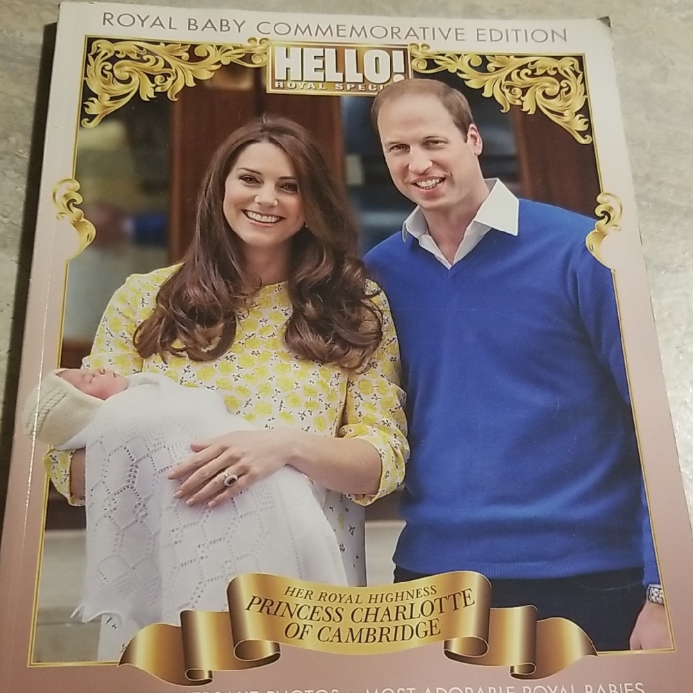 Hello! Royal Baby Commemorative Edition Magazine Princess Charlotte Of Cambridg